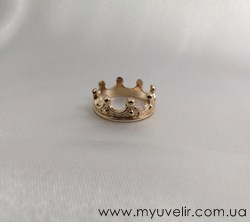 кольцо корона маленькая